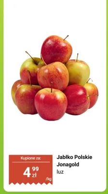 Jabłko Polskie Jonagold luz promocja w Biedronka