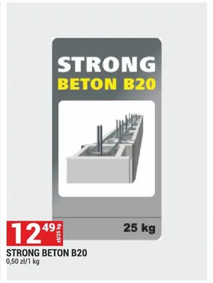 Beton B20 STRONG promocja w Merkury Market