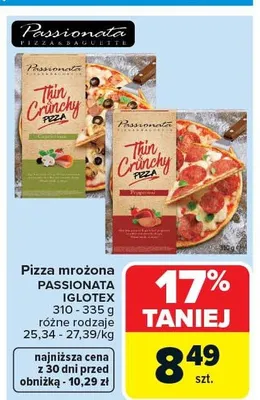 Pizza mrożona promocja w Carrefour
