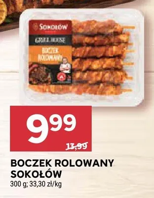 Boczek rolowany Sokołów promocja w Stokrotka