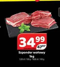 Szponder wołowy promocja w Delfin