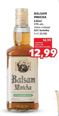 Likier balsam mnicha 21% alk. różne rodzaje promocja w Kaufland