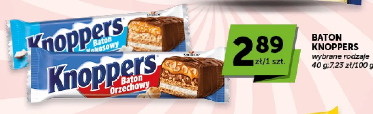 Baton kokosowy Knoppers promocja w ABC