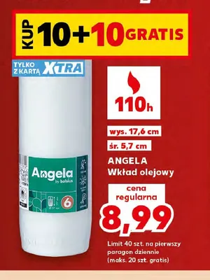 Wkład olejowy Angela promocja w Kaufland
