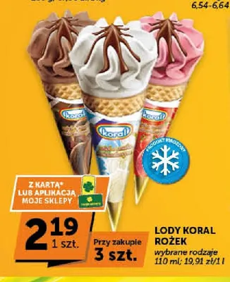 Lody Rożek promocja w Groszek
