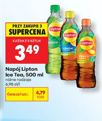 Napój Lipton Ice Tea Green promocja w Biedronka