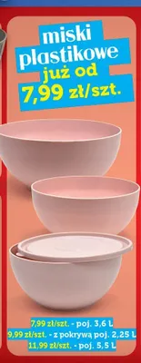 Miska plastikowa z pokrywą 2,25 l promocja w TOPAZ