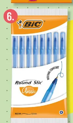 Długopis niebieski 8-pak BIC promocja w POLOmarket
