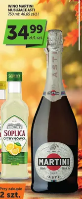 Wino musujące Martini Asti promocja w ABC