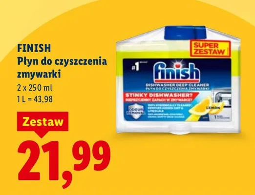 Płyn do czyszczenia zmywarki promocja w Lidl