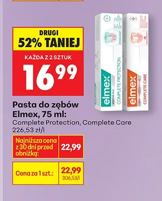 Pasta do zębów Complete Care promocja w Biedronka