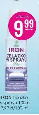 Żelazko w sprayu Iron promocja w Drogerie Jasmin