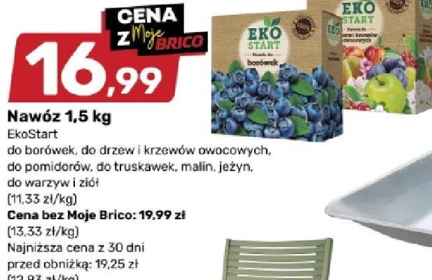Nawóz 1.5 kg promocja w Bricomarche
