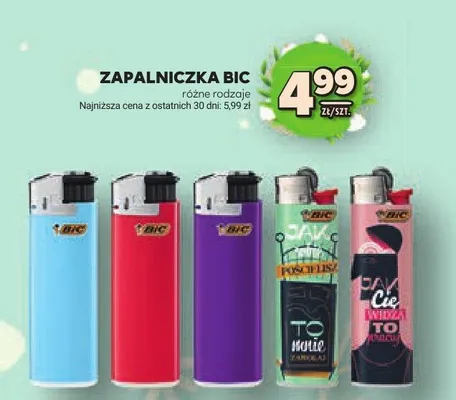 Zapalniczka promocja w Stokrotka