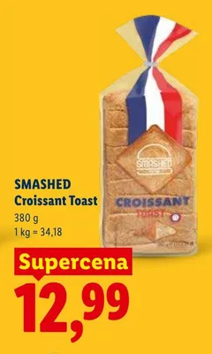 Croissant Toast Smashed promocja w Lidl