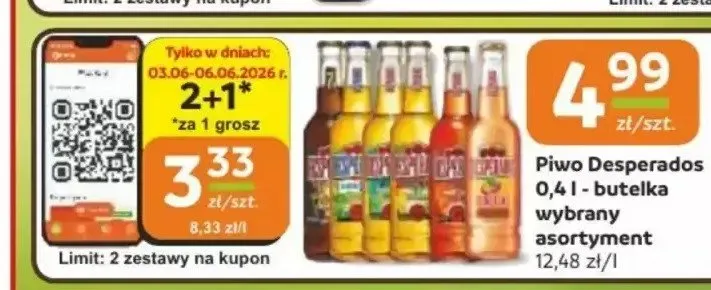 Piwo Desperados promocja w Gama