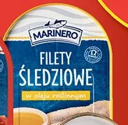 Filety śledziowe w oleju roślinnym Marinero promocja w Biedronka