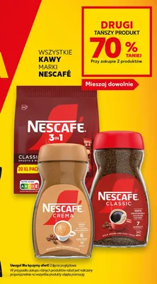 Kawa rozpuszczalna Nescafé Crema promocja w Kaufland
