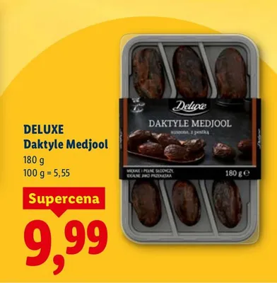 Daktyle Medjool promocja w Lidl