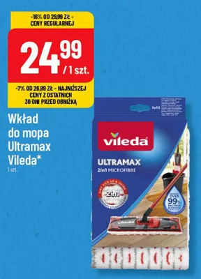 Wkład do mopa Ultramax Vileda promocja w POLOmarket