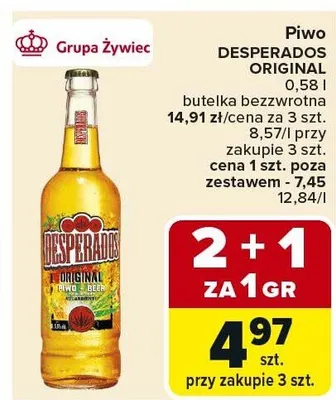 Piwo Original promocja w Carrefour