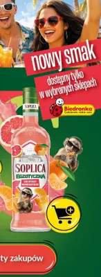Likier Soplica Egzotyczna Grejpfrut Mandarynka 0,5 promocja w Biedronka
