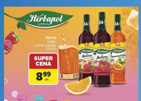 Syrop Herbapol Pomarańcza promocja w Carrefour