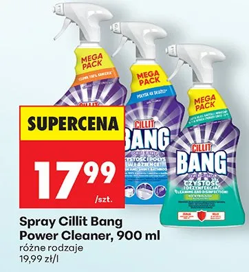 Spray Power Cleaner różne rodzaje promocja w Biedronka