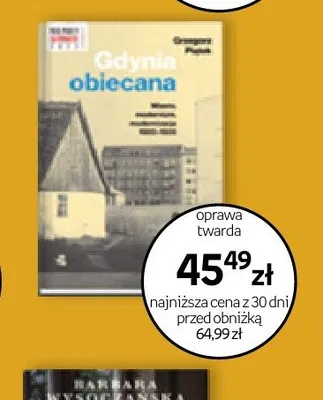 Książka Gdynia obiecana promocja w Empik