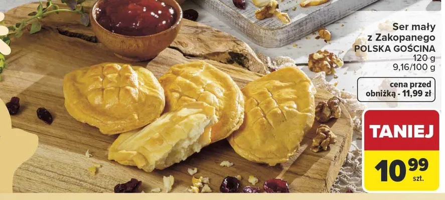 Ser mały z Zakopanego promocja w Carrefour