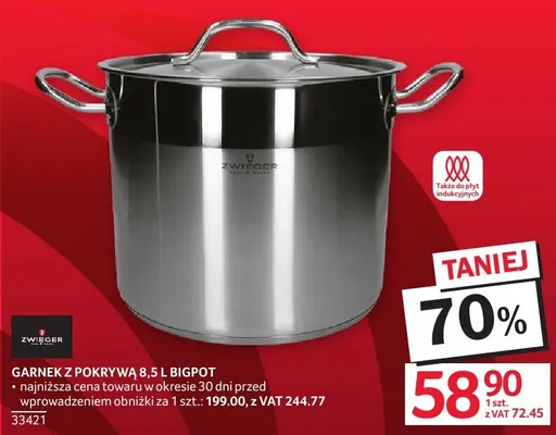 Garnek z pokrywą Bigpot promocja w Selgros