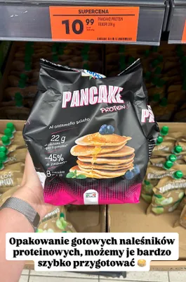 Pancake protein Tesori al caramello salato promocja w Biedronka