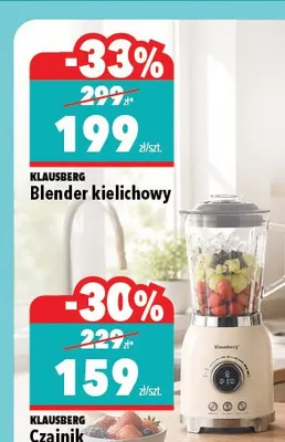 Blender kielichowy KLAUSBERG promocja w Biedronka Home