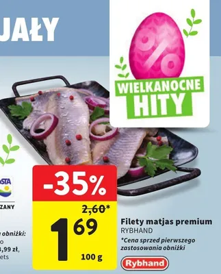 Filety matjas premium promocja w Intermarche