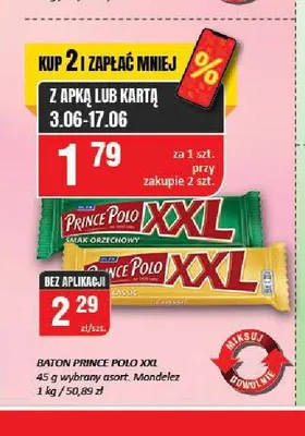 Baton Prince Polo XXL Mondelez promocja w Chorten
