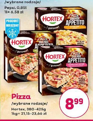 Pizza Hortex Grande Appetito cztery sery promocja w Bliski