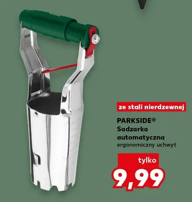 Sadzarka automatyczna ergonomiczny uchwyt ze stali nierdzewnej promocja w Kaufland