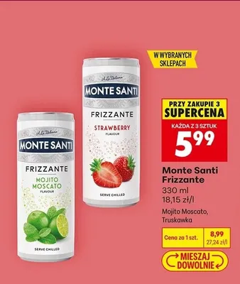 Monte Santi Frizzante promocja w Biedronka