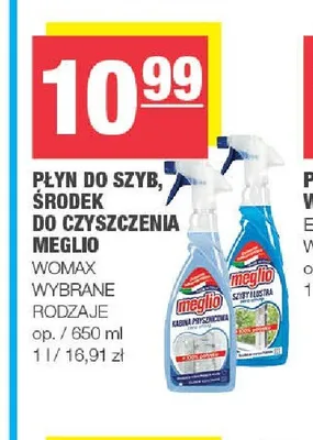 Płyn do szyb Meglio promocja w SPAR