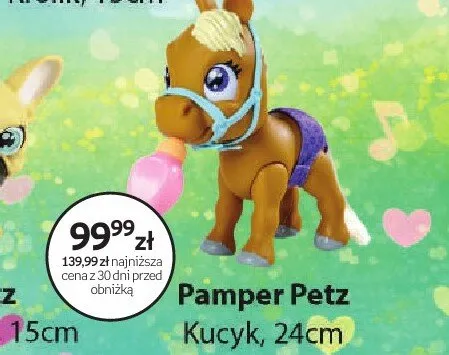 Zabawka Pamper Petz Kucyk 24cm promocja w Dzień Dziecka
