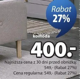 Komoda promocja w Jysk