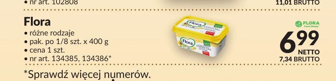 Margaryna Flora promocja w Makro