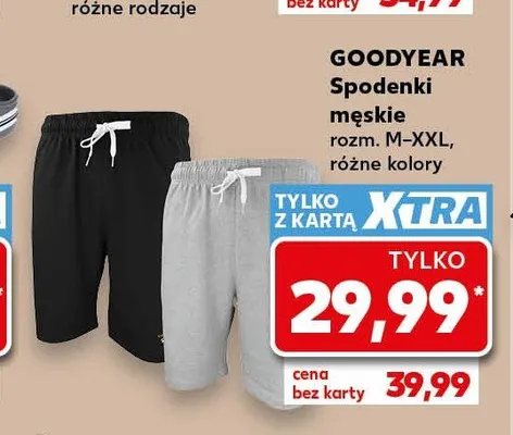 Spodenki męskie Goodyear promocja w Kaufland