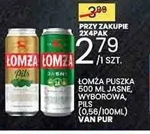 Piwo Łomża Pils 500ml promocja w Wafelek