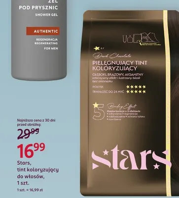 Tint koloryzujący do włosów promocja w Rossmann