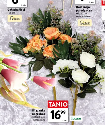 Wiązanka nagrobna Jumi promocja w Intermarche
