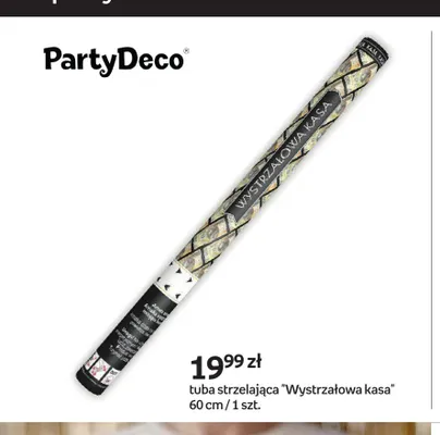 Tuba strzelająca PartyDeco Wystrzałowa kasa promocja w Empik