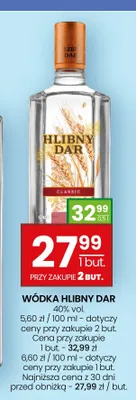 Wódka Hlibny Dar Classic promocja w Twój Market