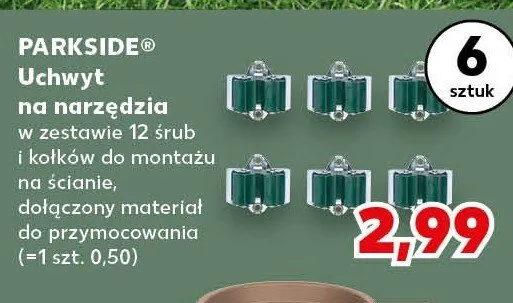 Uchwyt na narzędzia PARKSIDE 6-pak promocja w Kaufland