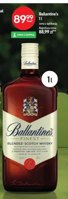 Whisky Ballantine's Finest promocja w Żabka